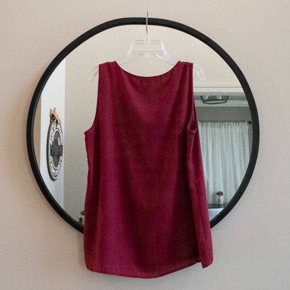 LOFT Raspberry Dressy Tank Top - Picture 5 of 10